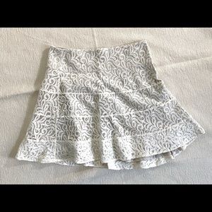 Lacy lined short skirt, never worn